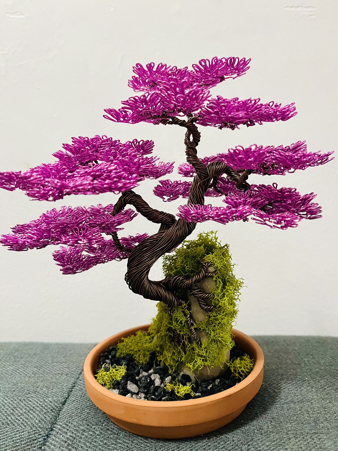 CHERRY BLOSSOM WIRE BONSAI TREE image indicator(2)