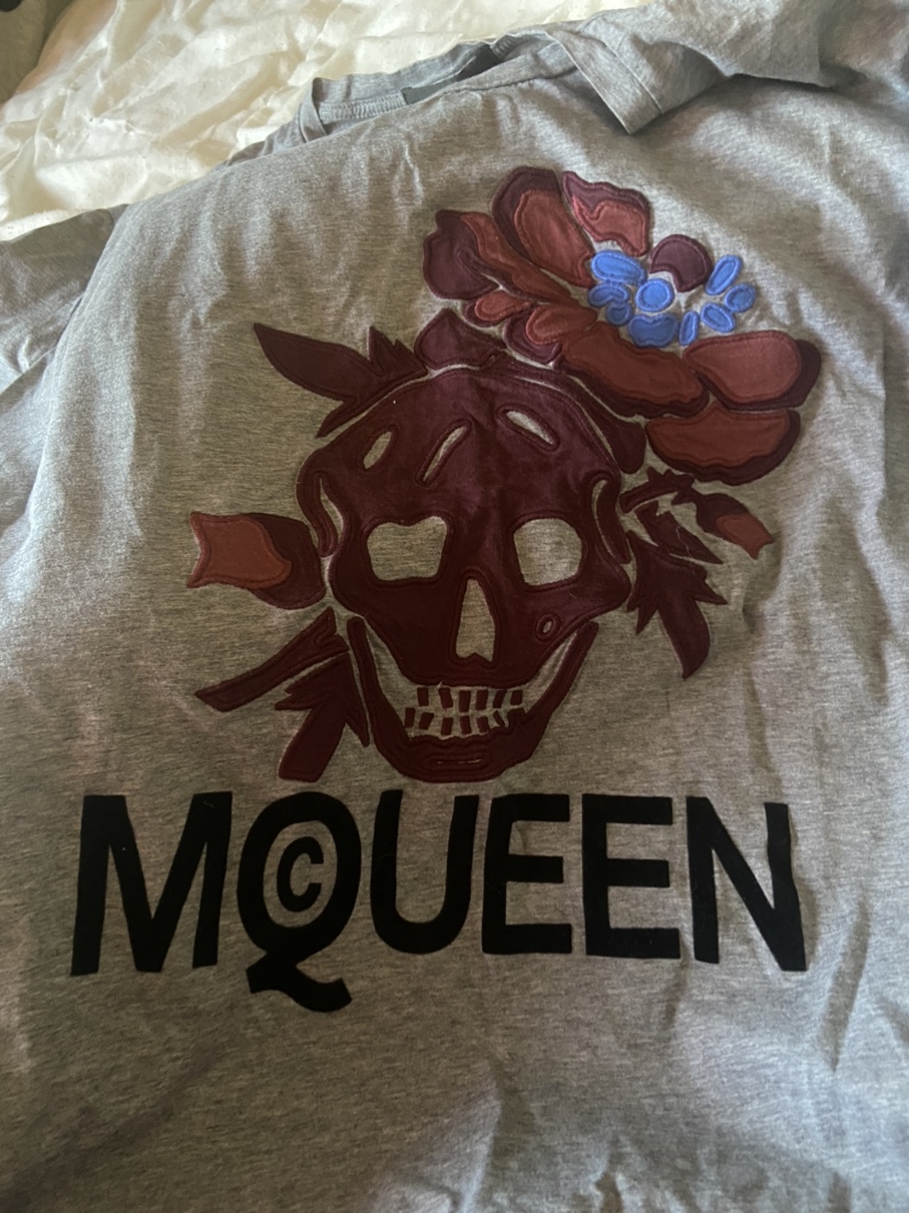 A McQueen tshirt skull sz lg xl  unisex thumbnail