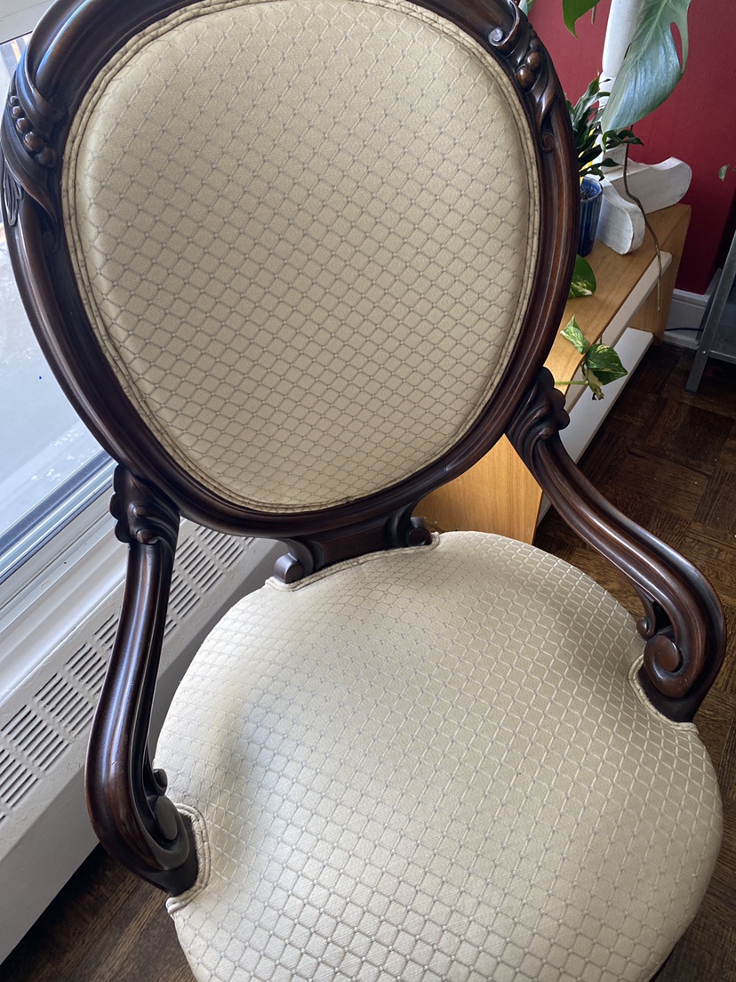 ANTIQUE VICTORIAN SLIPPER CHAIR image indicator(3)