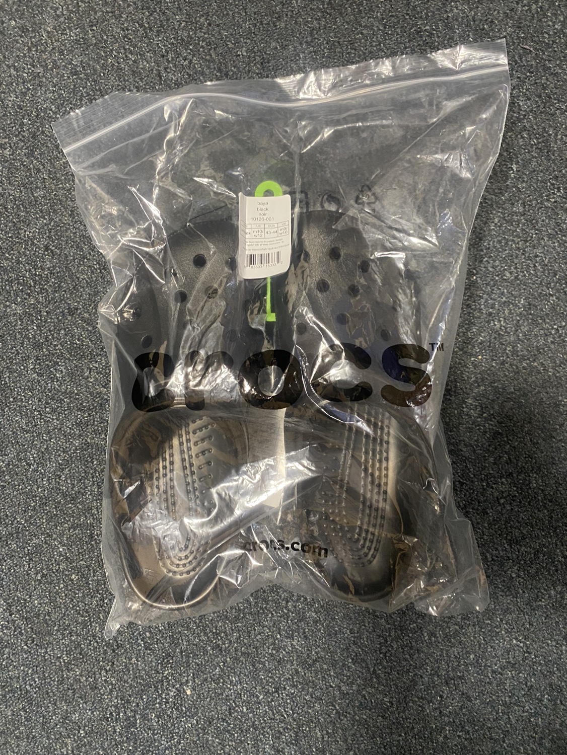 Men's Black Crocs Clogs