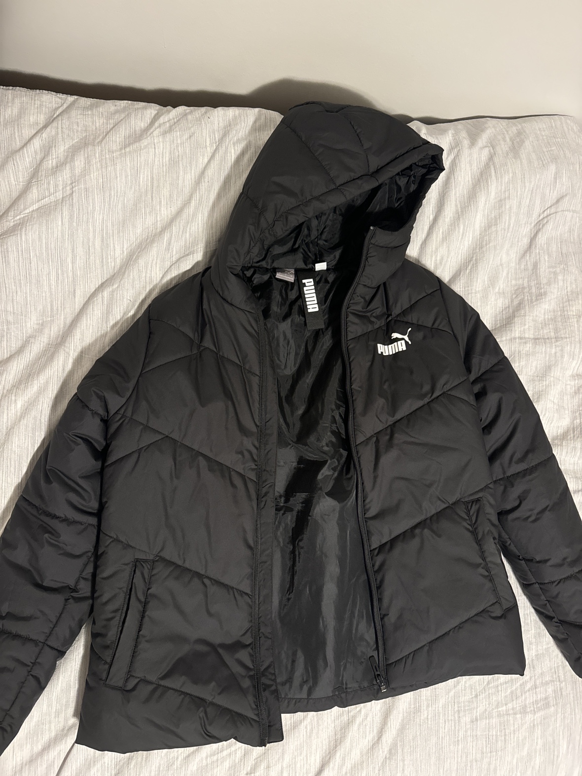 Puma Black Puffer Jacket