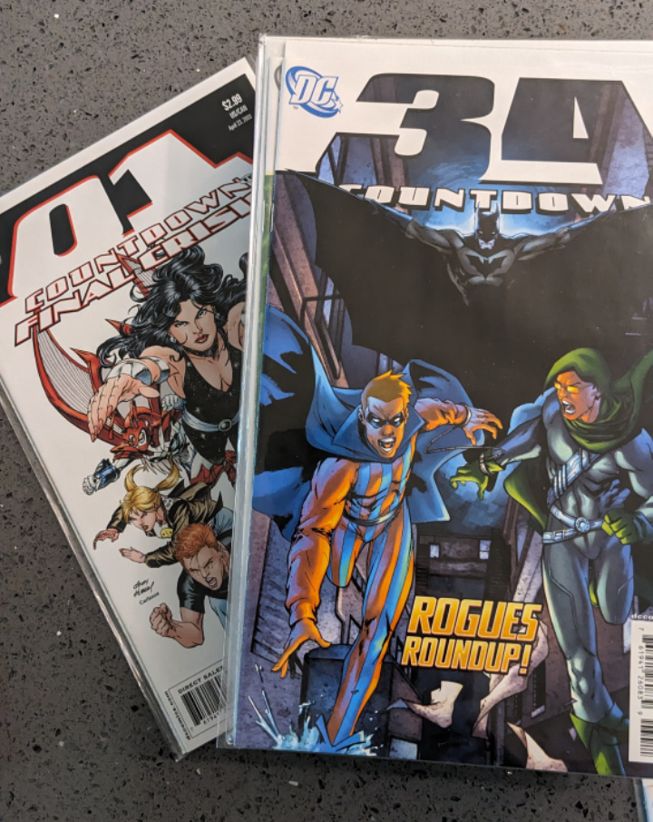 (54 Books) 52 and Countdown DC Comics Comic Books image indicator(2)