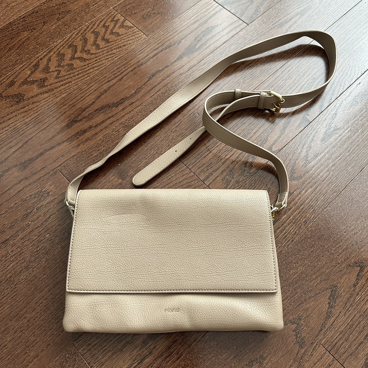 Riona Vegan Leather Crossbody Bag