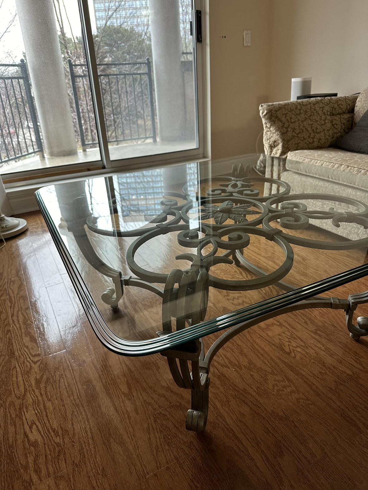 Glass Top Coffee Table - photo 4