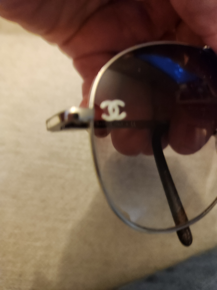 Chanel Eyeglass Case and mauve lens glasses - photo 5
