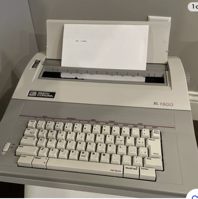 Type writer