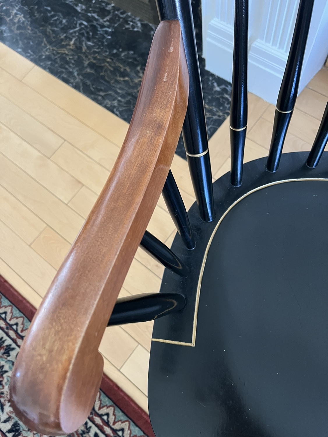 Vintage antiques Brooklyn hospital chair - photo 3