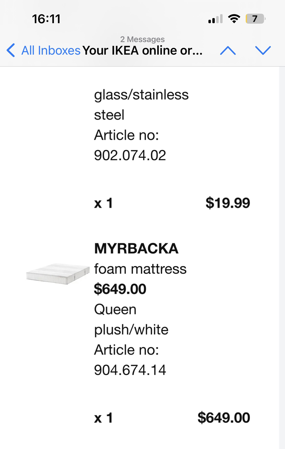 Bed and mattress image indicator(6)