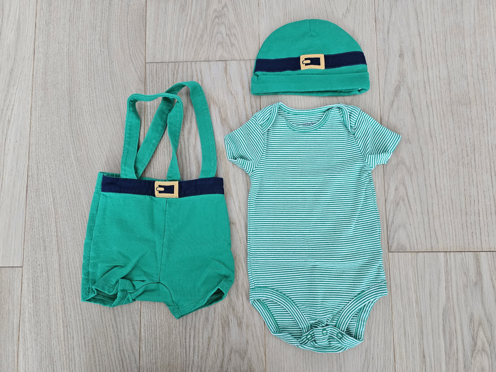 6-9 months Carters leprechaun outfit for St. Patrick's Day thumbnail