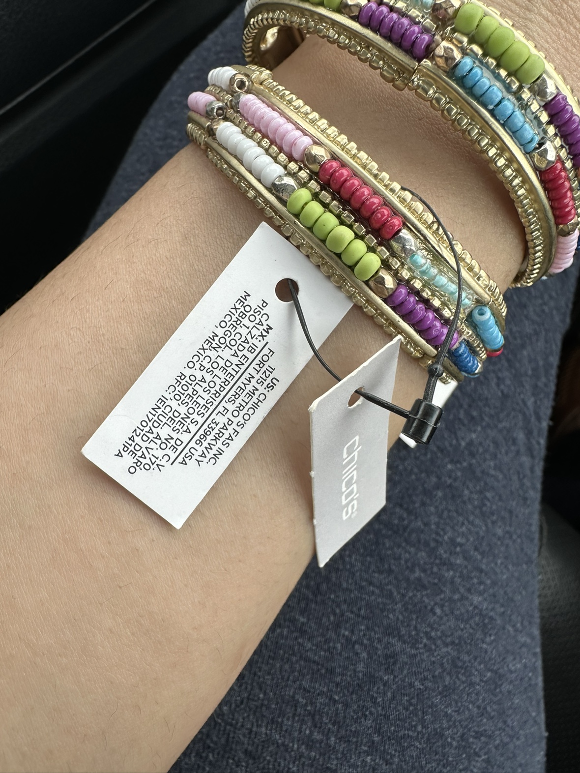 Set of 2 Beaded Bracelets image indicator(2)