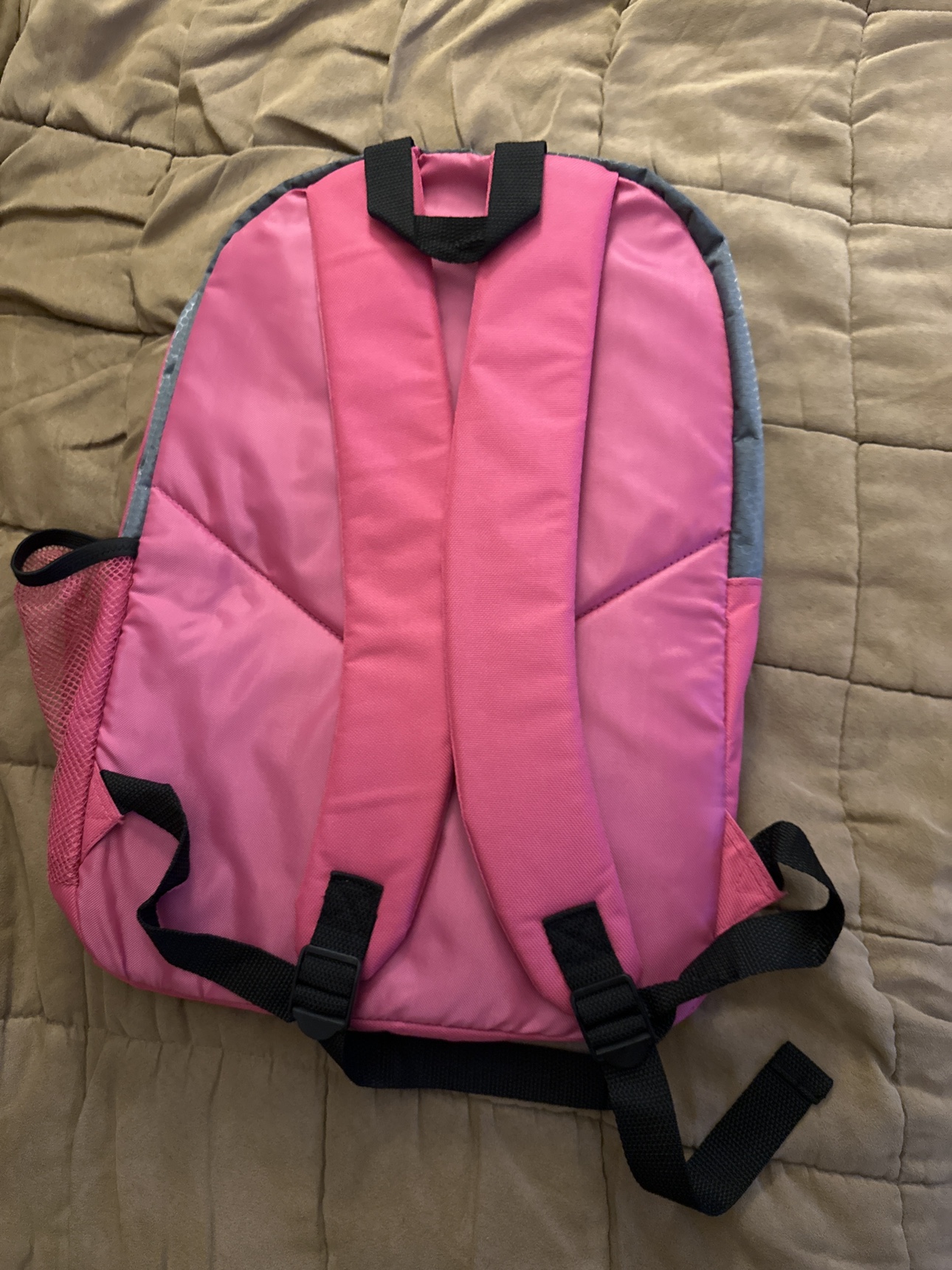 Pink and Grey Kodiak Backpack. image indicator(4)