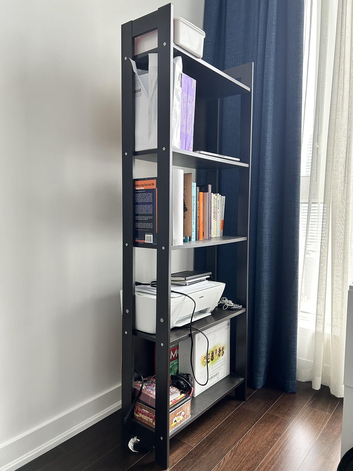 IKEA Black/Brown Bookshelf - photo 3