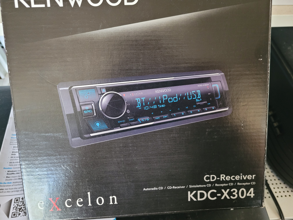 Kenwood KDC-X304 CD Receiver -Pending