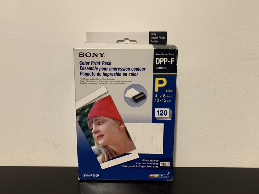 SVM-F120P 4 x 6 Photo Paper DPP-F Series 3 Cartridges 120 Sheets thumbnail