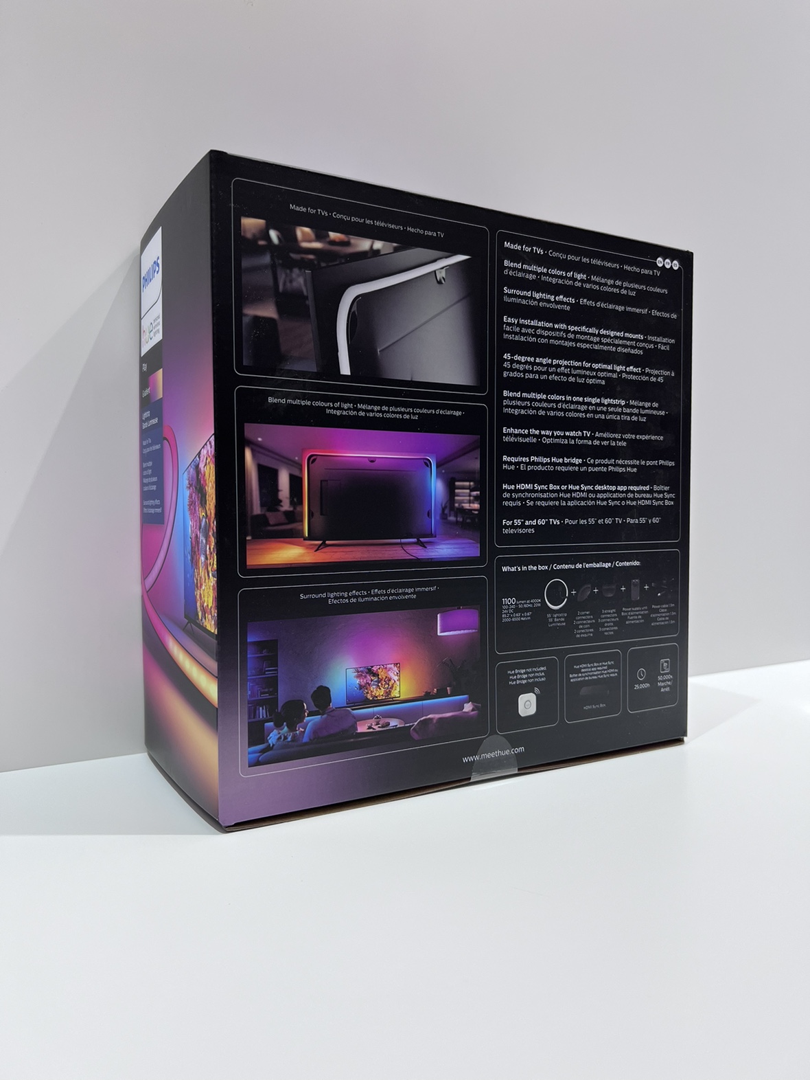 Philips Hue Play Gradient Lightstrip 55”, brand new sealed - photo 2