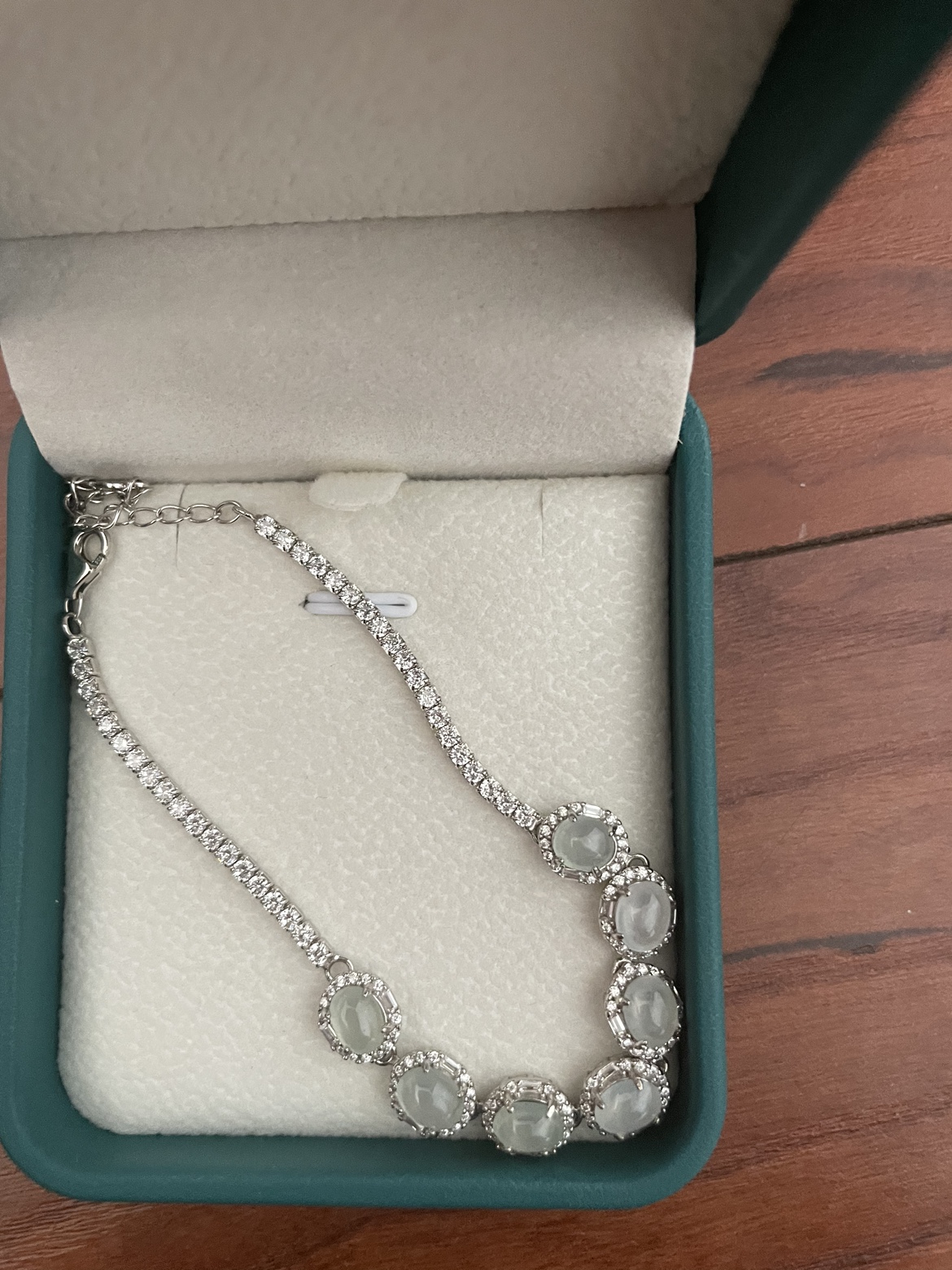 White jade bracelet thumbnail