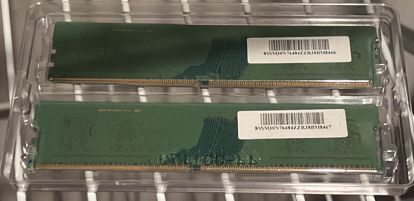 SAMSUNG DDR4 8GB (2x4GB) PC RAM - photo 2