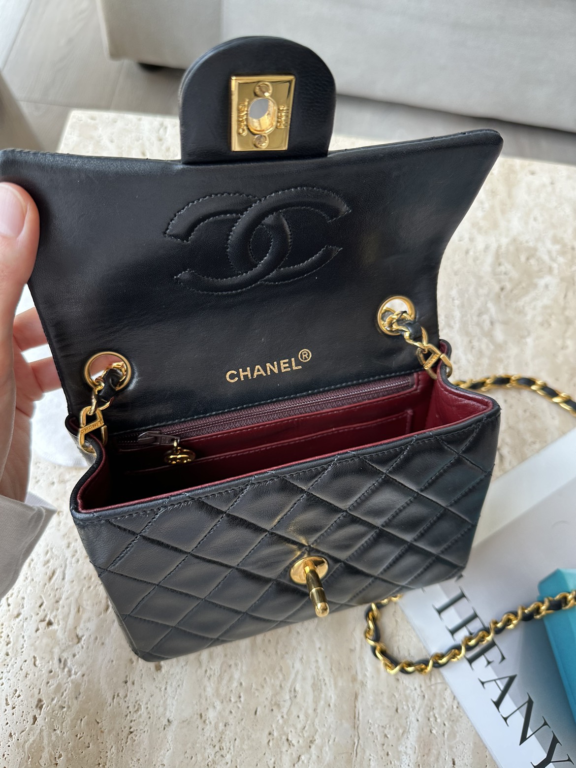 Chanel classic mini square flap bag - photo 2