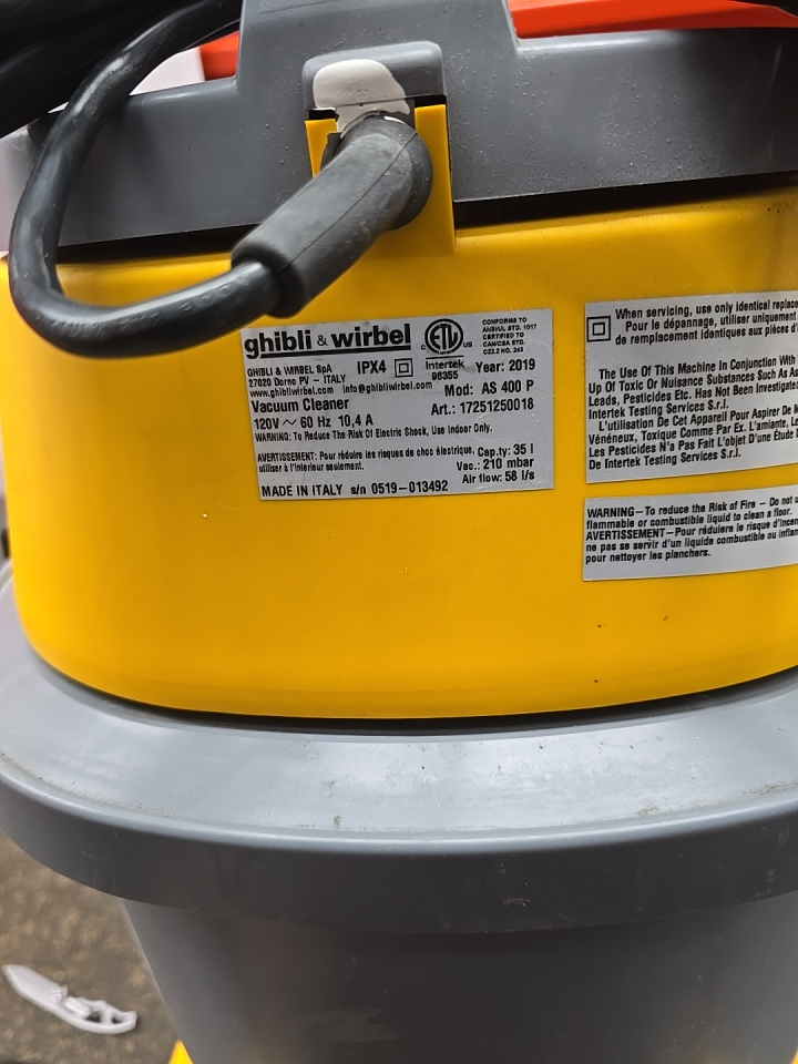 JohnnyVac Wet & Dry Commercial Vacuum-AS400P - photo 3