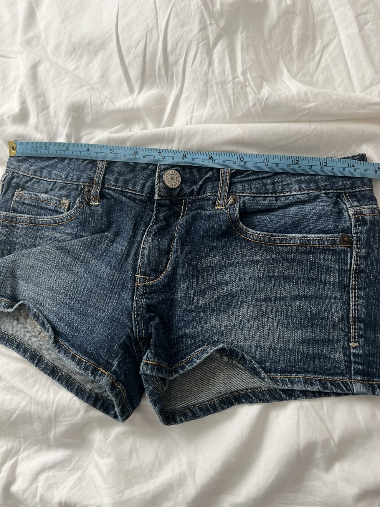 Aeropostale denim shorts image indicator(5)
