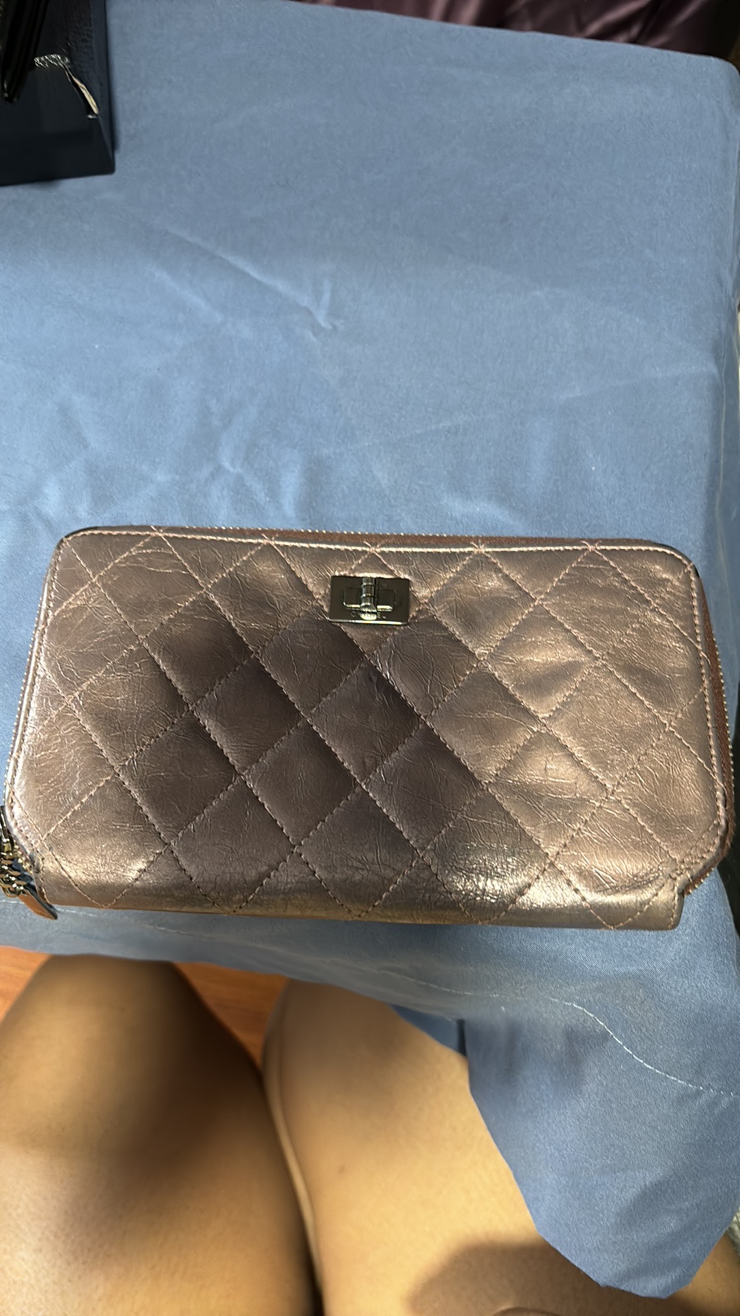 Chanel Wallet reissue  zippy wallet thumbnail