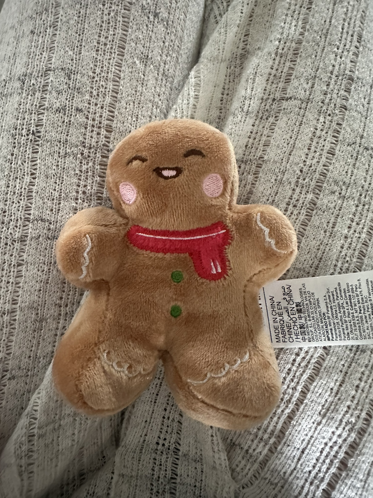 Miniso Gingerbread Plush Coin Purse thumbnail
