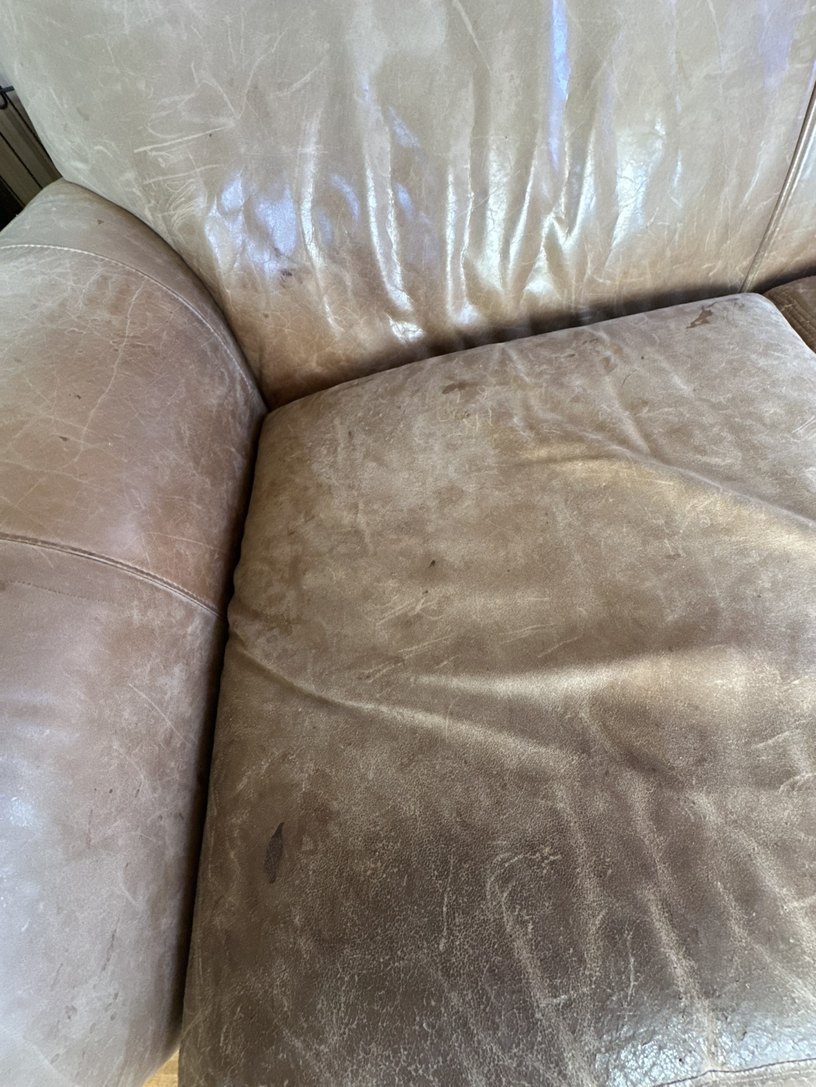 Leather Couch - photo 2