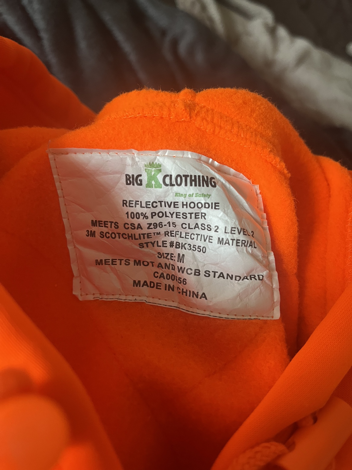 Hi-Vis Hoodie - photo 2