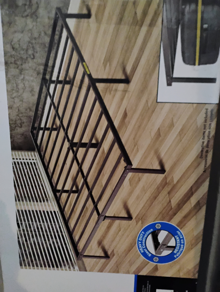 Mainstays 14" Heavy Duty Slat Bed Frame, Twin - photo 3