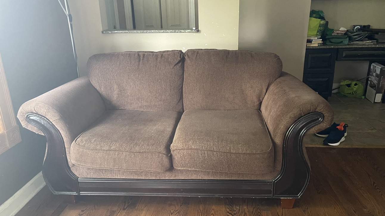 Love Seat and Sectional Sofa - photo 3