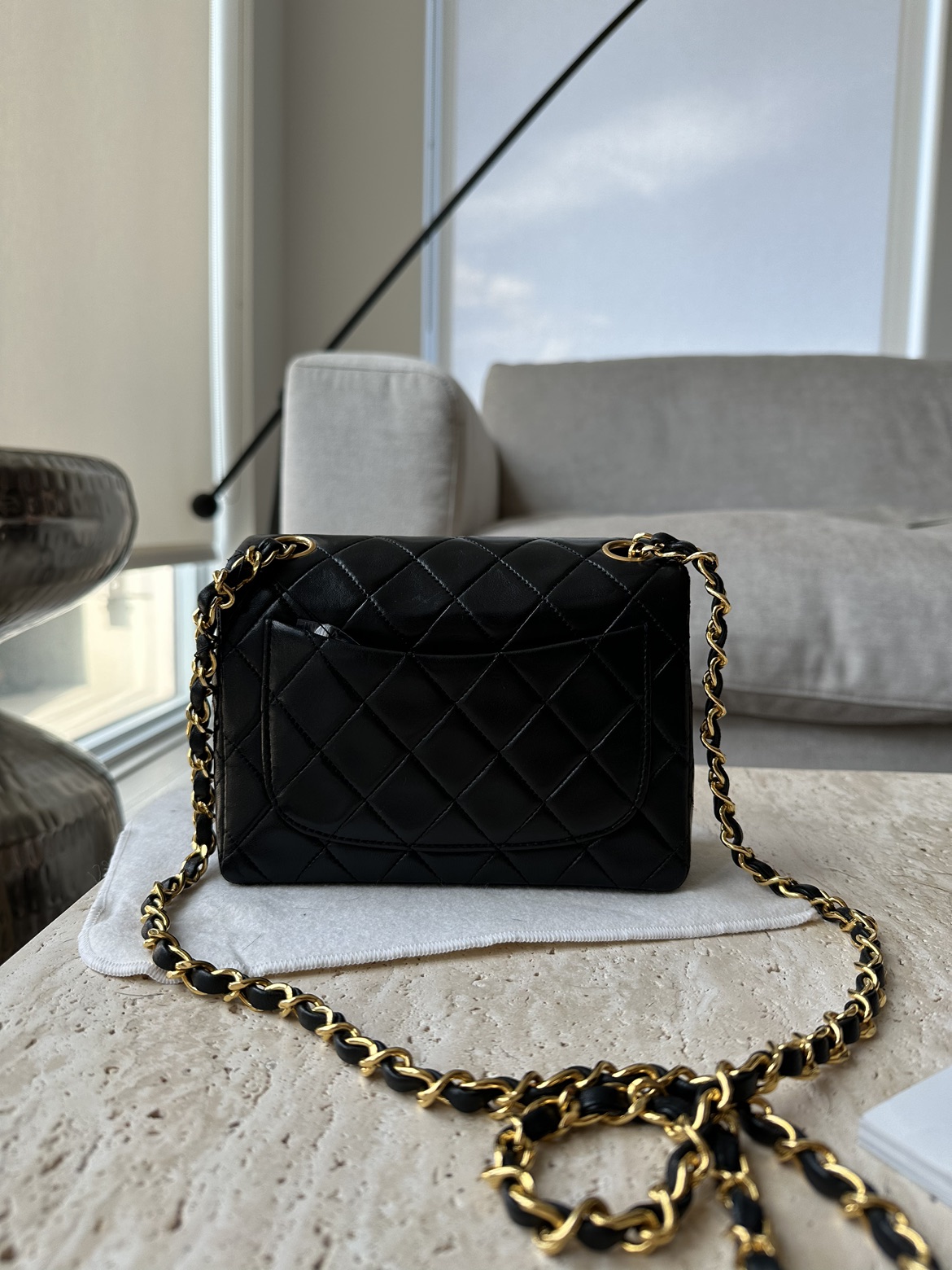 Chanel classic mini square flap bag - photo 4