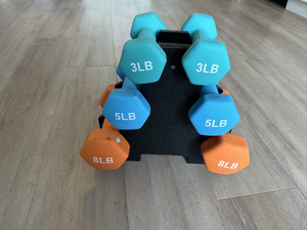 Dumbbells set