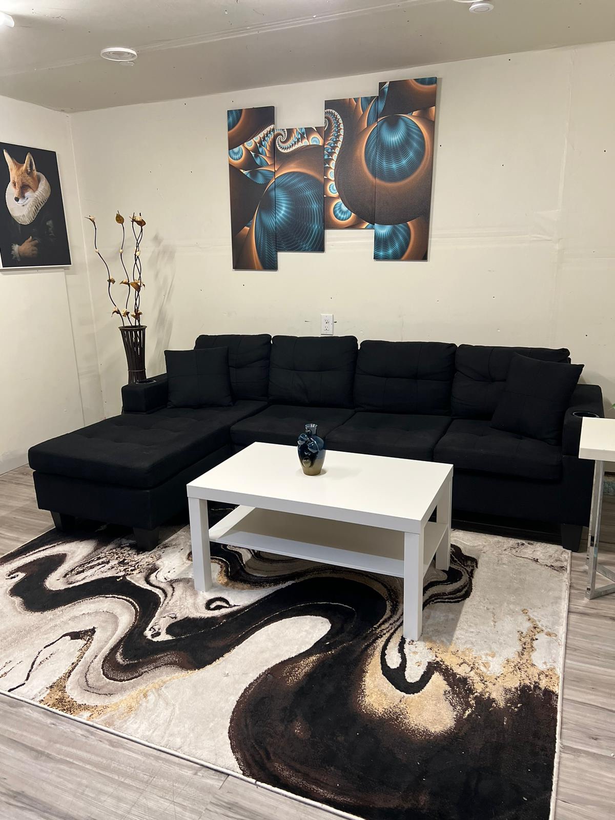 Sectional sofa with storage - photo 2