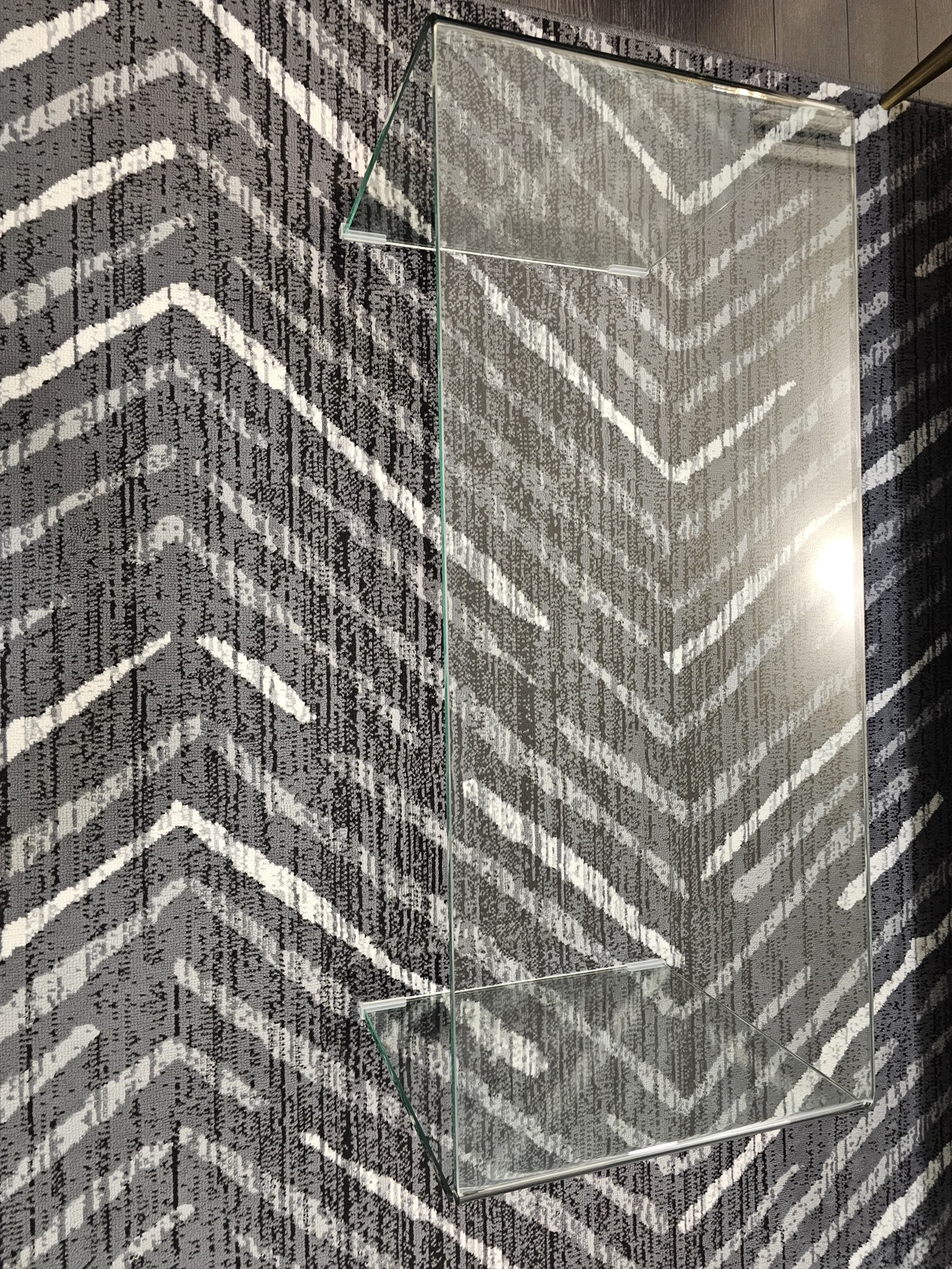 Glass waterfall coffee table - photo 2