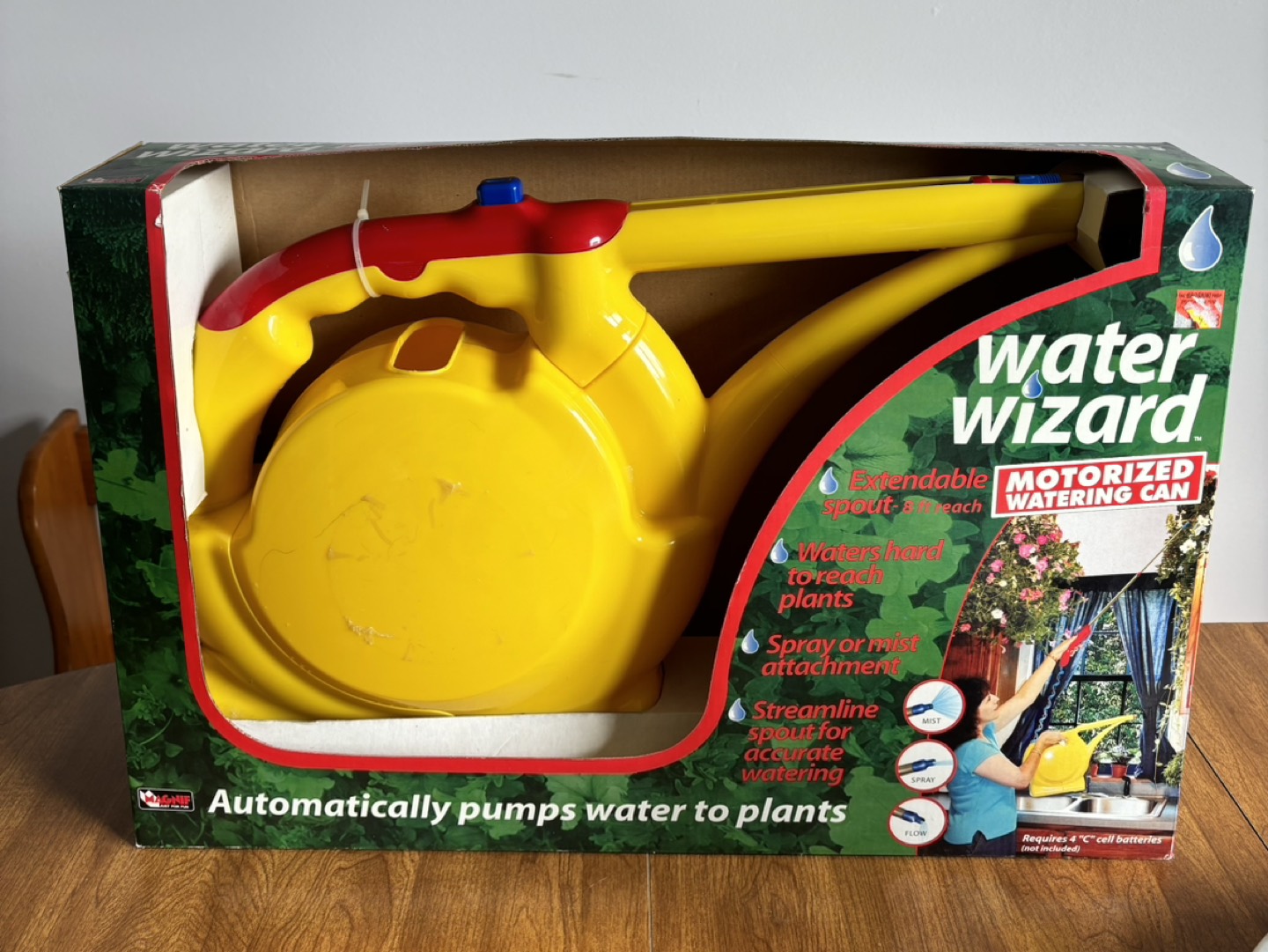 Water wizard motorized water can