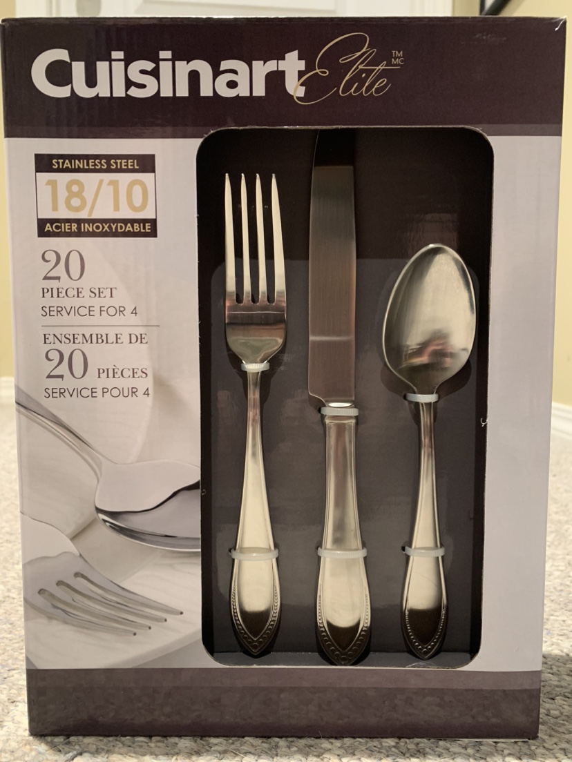 Cuisinart Elite Flatware Set (20 Piece) - New! - photo 2