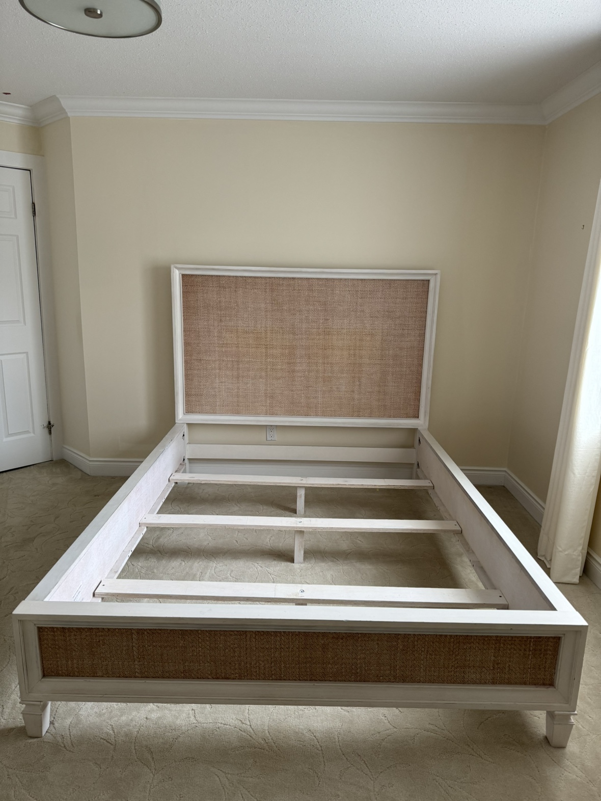 Queen Size Bed Frame with Matching Dresser