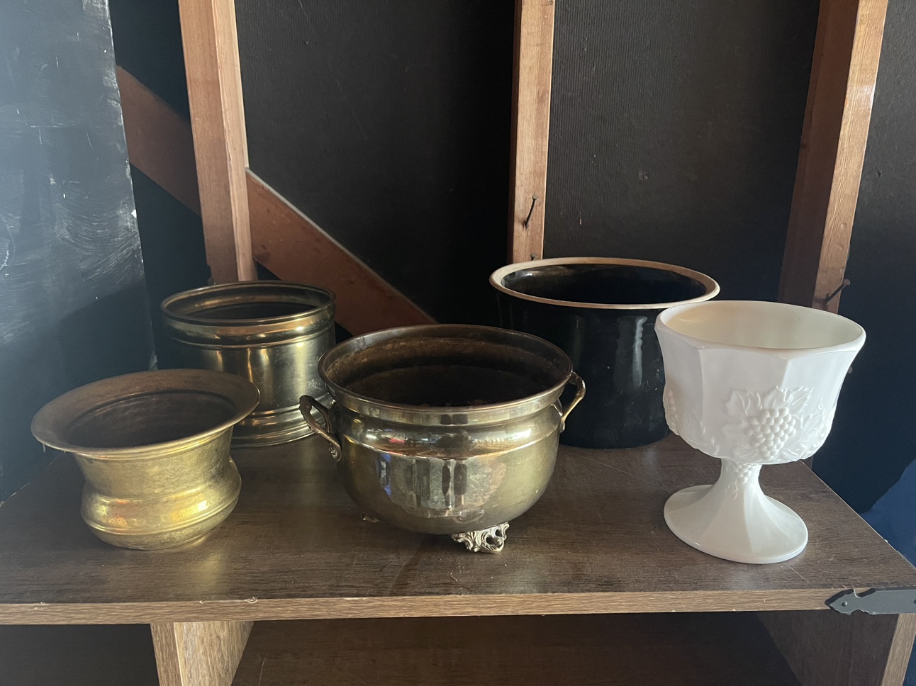 Vintage Flower Pots Bowls