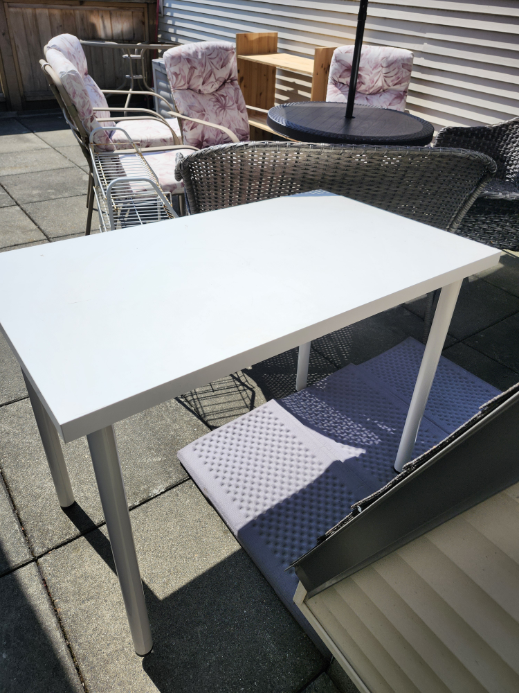 Ikea desk and chair