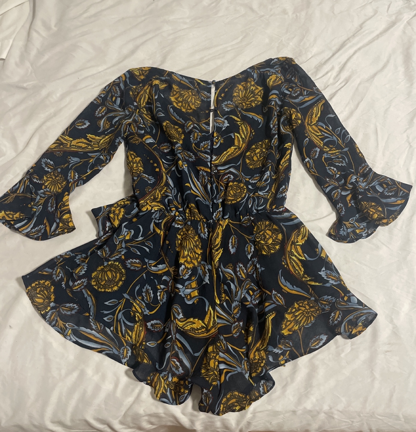Blue & yellow play suit - photo 2