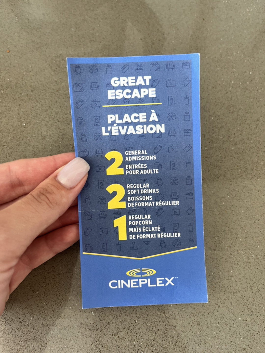 Cinema tickets