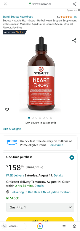 🌟NEW FACTORY SEALED HEART HEALTH AND PROSTATE HEALTH DROPS 🌟 - photo 2