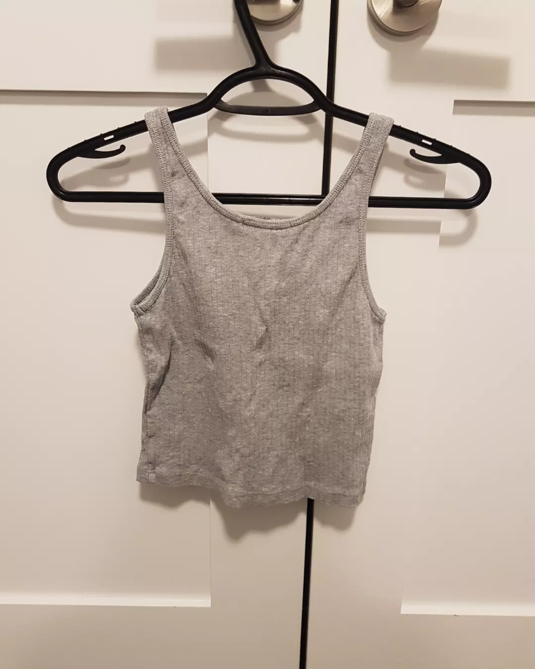 Brandy Melville Grey Tank Top image indicator(2)