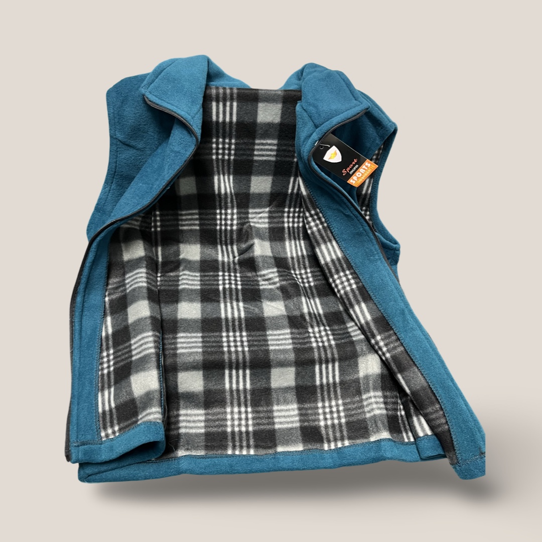 Teal Fleece Vest image indicator(3)
