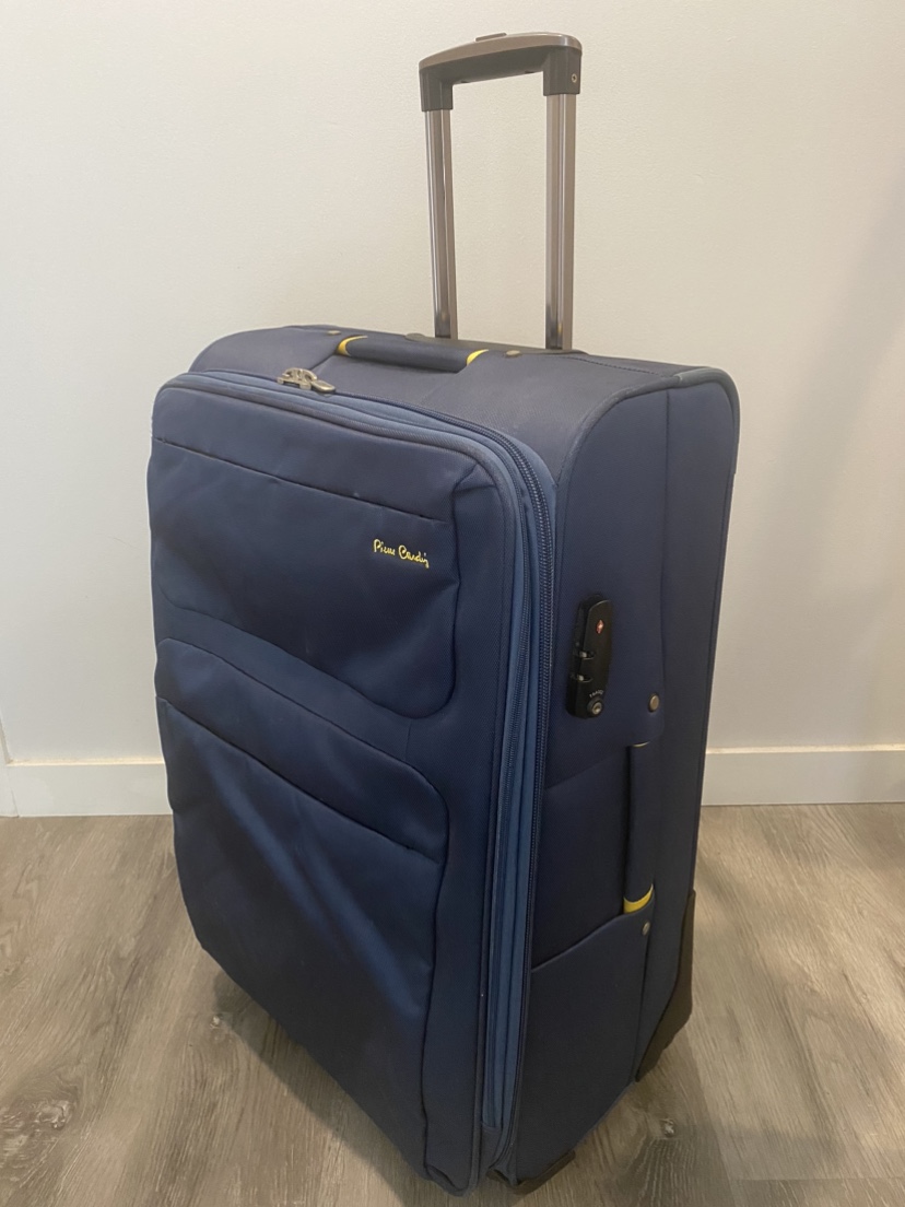 26” Soft shell Pierre Cardin Suitcase