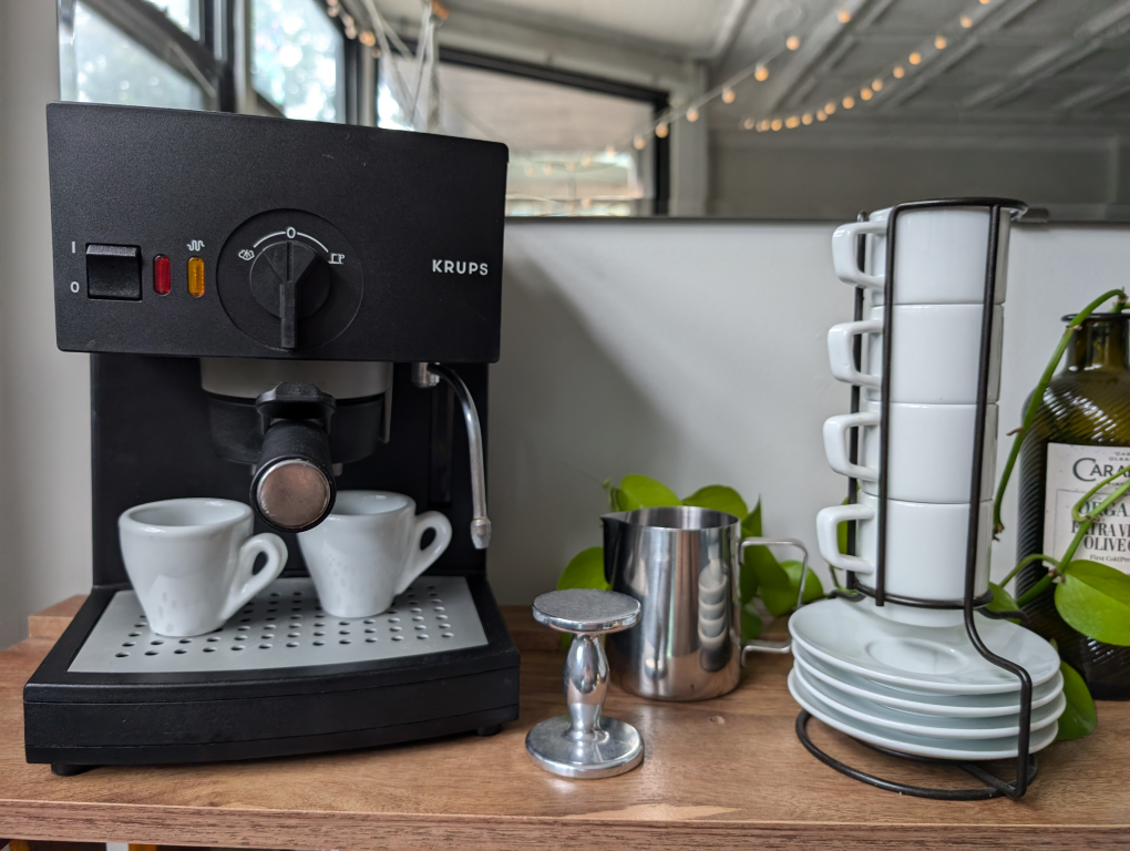 Krups Espresso Machine Home Coffee Set
