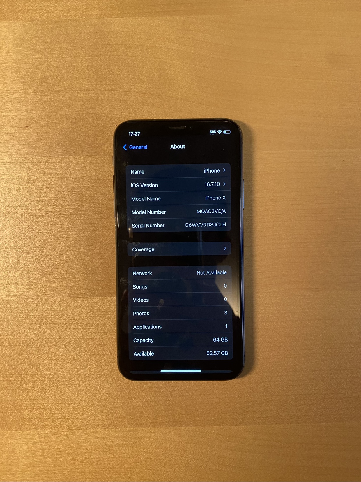 iPhone X 64 GB - Black - photo 4