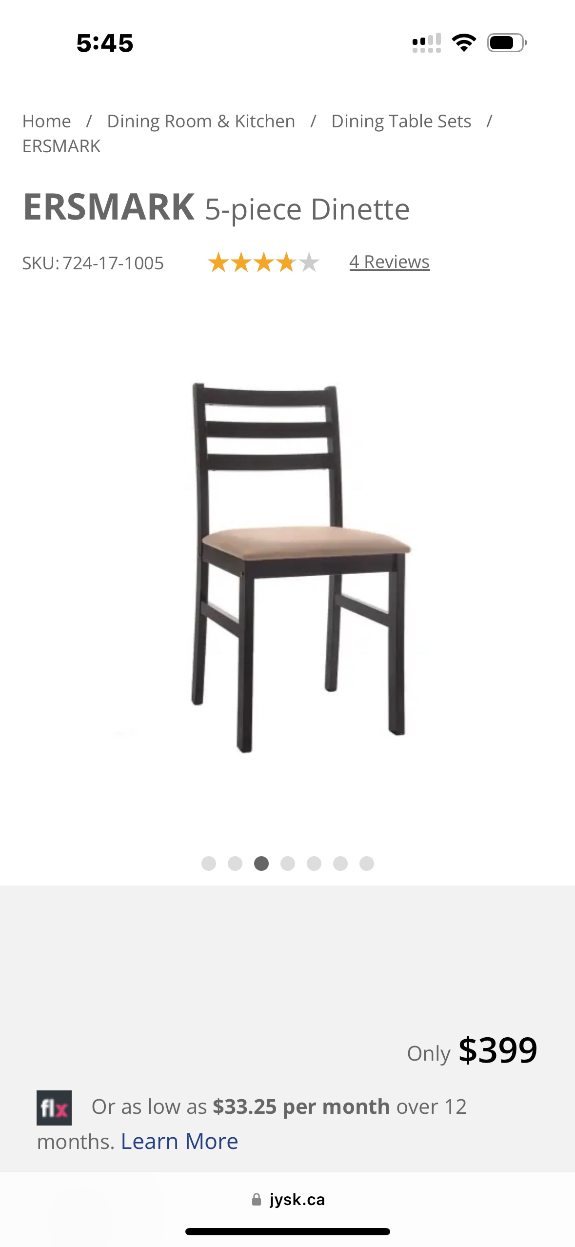 New never used dining table - photo 3