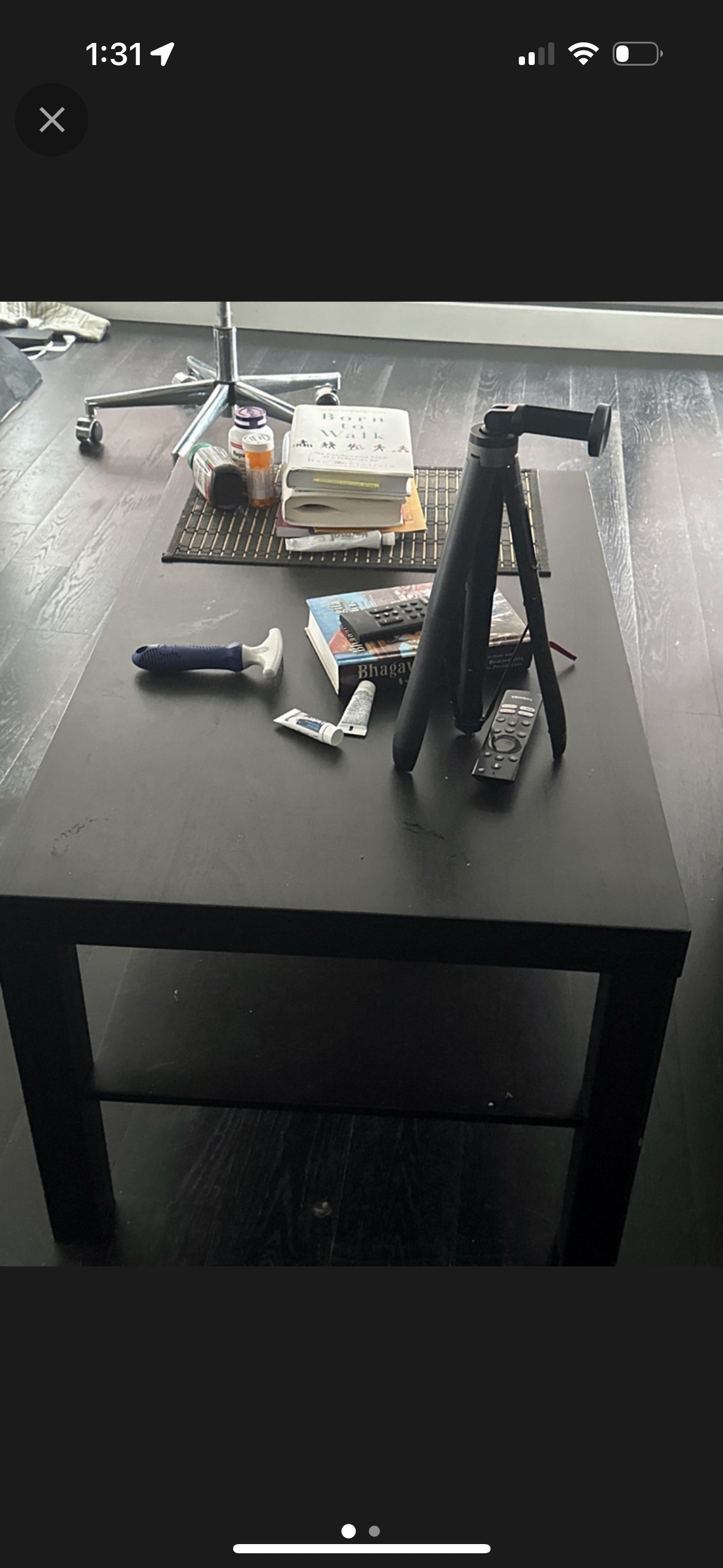 Ikea coffee table