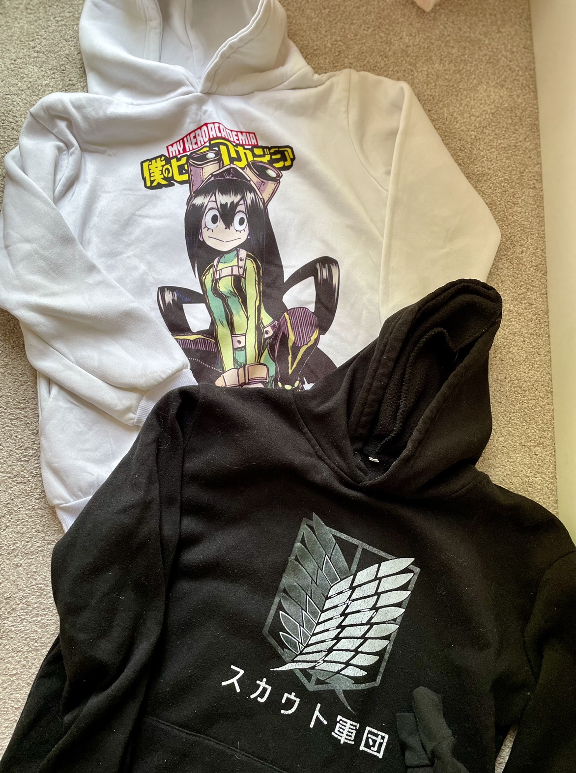 My Hero Academia & Attack On Titan Hoodies
